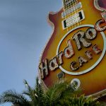 Hard Rock Cafe sign restoration YESCO The Neon Museum