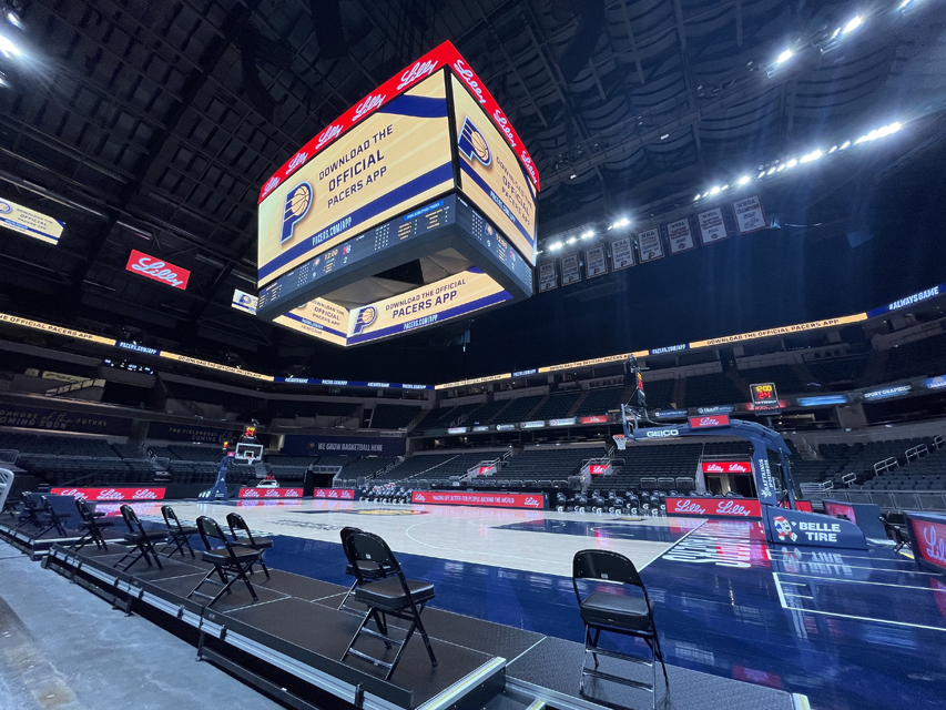 Indiana Pacers and Bankers Life Fieldhouse Unveil Digital Makeover