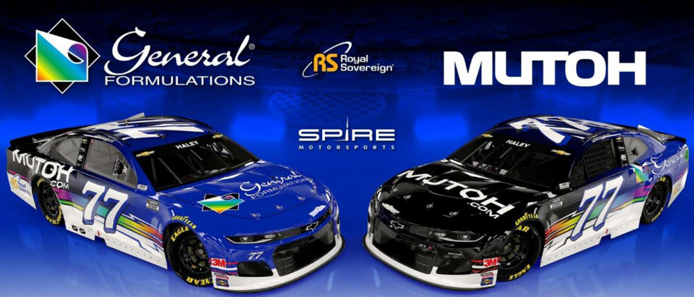 Spire Motorsports Partners With General Formulations Mutoh America