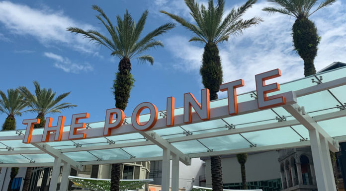 pointe orlando wayfinding sign