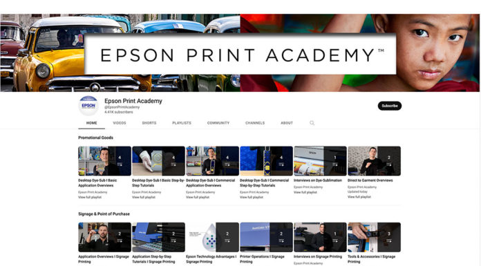 Epson Print Academy