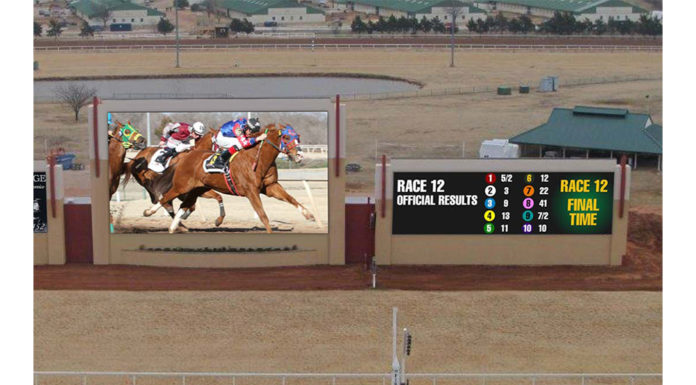 LED Video Display Remington Park