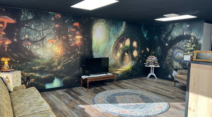 Alice in Wonderland Wall Mural