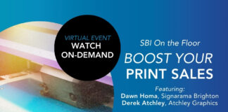 SBI On the Floor Webinar: How to Boost Your Print Sales